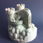  Castle rexor  3d model for 3d printers