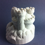  Castle rexor  3d model for 3d printers