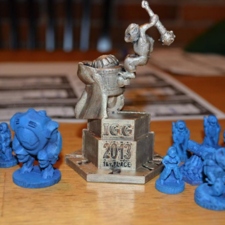  Pocket-tactics 2013 tournament trophy  3d model for 3d printers