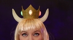  Bowsette led crown  3d model for 3d printers