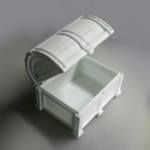  Pirate coffer  3d model for 3d printers
