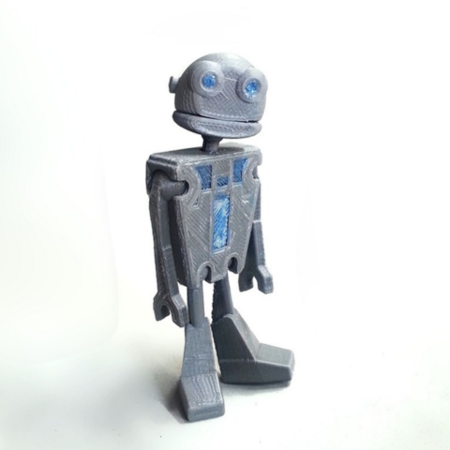  Jointed robot  3d model for 3d printers