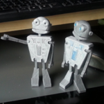  Jointed robot  3d model for 3d printers