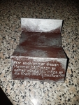 Modelo 3d de La vida de tamaño de martillo de thor (mjolnir) con nueva tribuna para impresoras 3d