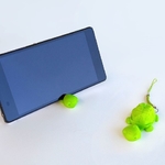 Modelo 3d de Tortuga llavero / smartphone stand para impresoras 3d