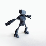  Ankly robot - 3d printed assembled  3d model for 3d printers