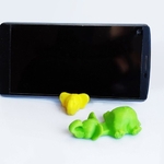 Modelo 3d de Elefante llavero / smartphone stand para impresoras 3d