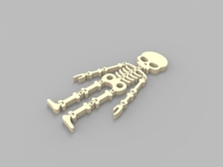  Flexi skeleton  3d model for 3d printers