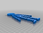 Modelo 3d de Flexi esqueleto para impresoras 3d