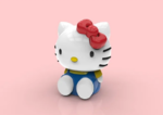  Hello kitty  3d model for 3d printers