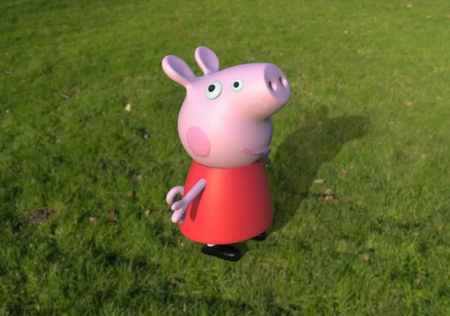 Front Side Peppa Pig