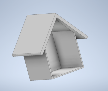  Bird's house  3d model for 3d printers