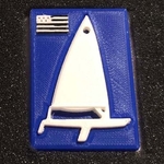  Boat jewel or keychain  3d model for 3d printers