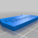 Modelo 3d de Weston de arte y el centro de innovación de aretes para impresoras 3d