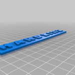  Dice hardline keychain  3d model for 3d printers