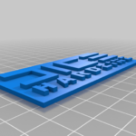  Dice hardline keychain  3d model for 3d printers