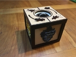 Modelo 3d de Harry potter anillo de la caja para impresoras 3d