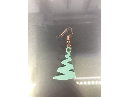 Xmas tree earrings (set)