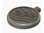  Water tribe pendant  3d model for 3d printers