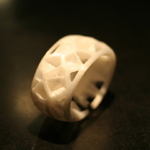  Voronoi bracelet  3d model for 3d printers