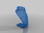 Modelo 3d de De voronoi de la joyería titular de la para impresoras 3d