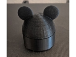 Modelo 3d de Temáticos de disney anillo de la caja para impresoras 3d