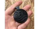  Water tribe pendant (modified)  3d model for 3d printers