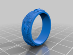 Modelo 3d de Anillos pack 2 (ver más en el paquete de 1) para impresoras 3d