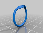 Modelo 3d de Anillos pack 2 (ver más en el paquete de 1) para impresoras 3d