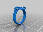 Modelo 3d de Anillos pack 2 (ver más en el paquete de 1) para impresoras 3d