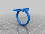 Modelo 3d de Anillos pack 2 (ver más en el paquete de 1) para impresoras 3d