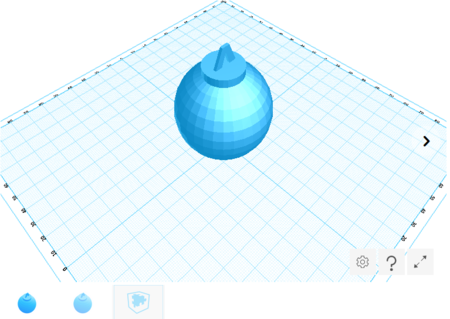  Christmas bulb ornament  3d model for 3d printers