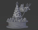 A merry 3d printed christmas!  3d model for 3d printers