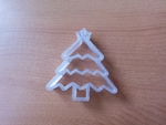  Cookie cutter - christmas tree  3d model for 3d printers