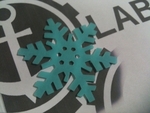  Flakes coaster  3d model for 3d printers