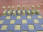  K pop chess set and gift box  3d model for 3d printers