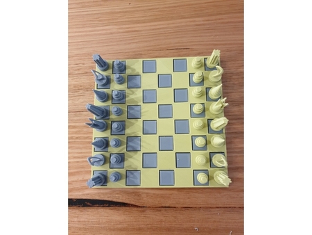 Chess board or checkers board