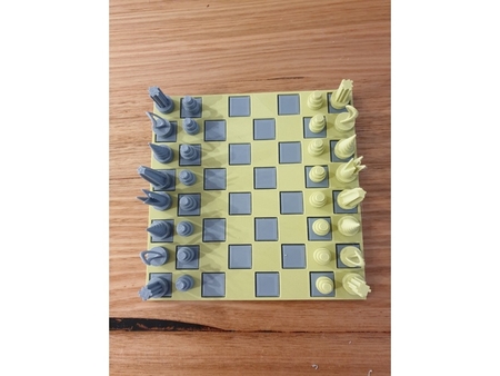  Chess board or checkers board  3d model for 3d printers