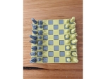  Chess board or checkers board  3d model for 3d printers