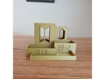  Bts bias pencil pot  3d model for 3d printers