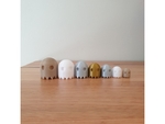  Ghost family in a box  3d model for 3d printers
