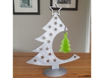  Christmas tree bauble  3d model for 3d printers