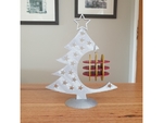  Lattice christmas bauble  3d model for 3d printers