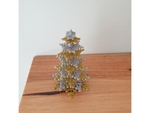  Snowflake christmas tree  3d model for 3d printers