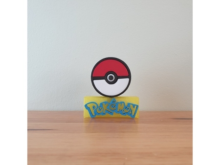 Modelo 3d de Pokemon en una caja para impresoras 3d