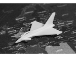 Modelo 3d de El eurofighter typhoon kit de tarjeta de para impresoras 3d