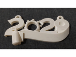  2020 christmas ornament - base only  3d model for 3d printers