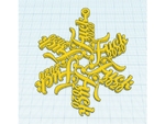  F2020 ornament  3d model for 3d printers