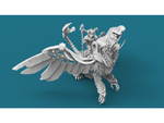  Egyptian sphinx rider  3d model for 3d printers
