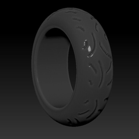  Motorcycle rim ring  3d model for 3d printers